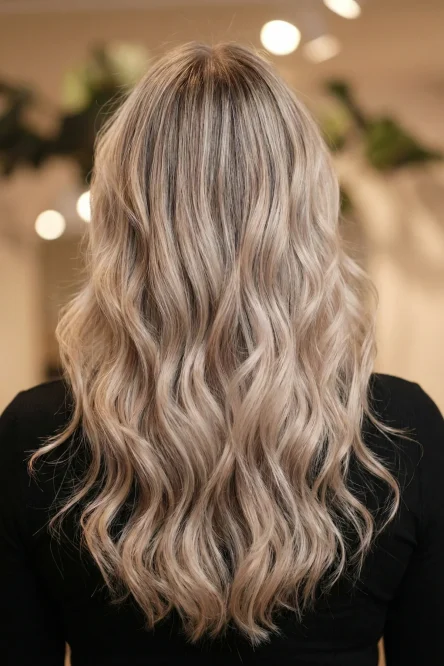 Bright Balayage Luzern Nevanu - Helle blonde Highlights mit Dimension